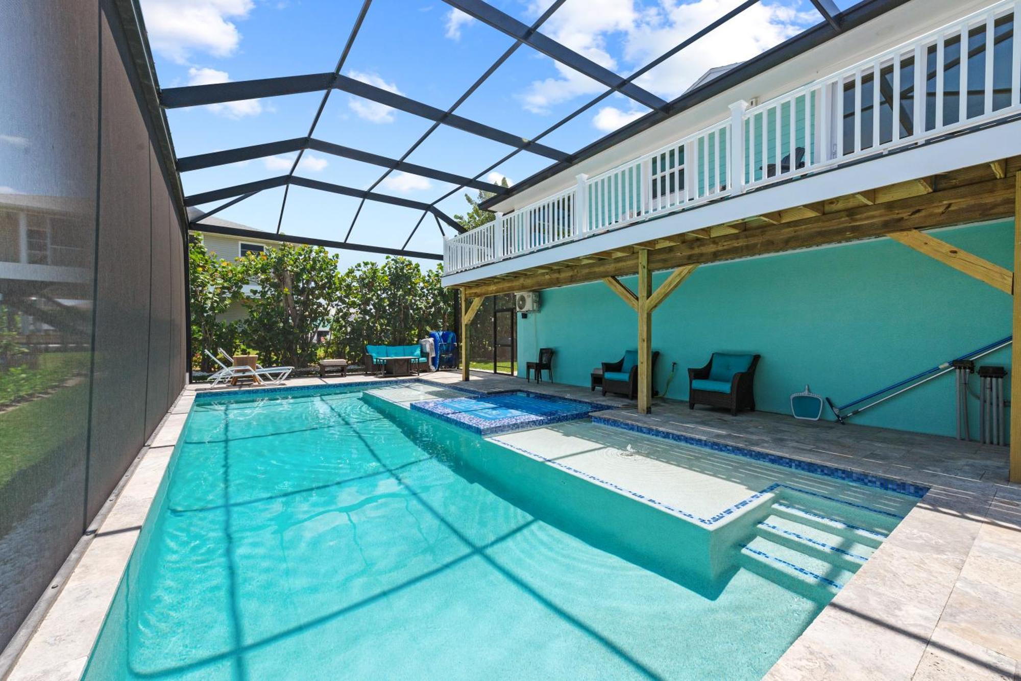 Heated Pool Home Steps To The Beach Fort Myers Beach Exterior photo